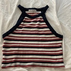Zara Striped Crop Top